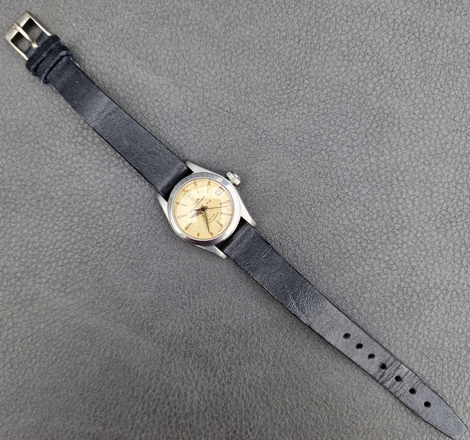 Tudor Princess Oysterdate Automatic 24mm Stainless Steel Wristwatch