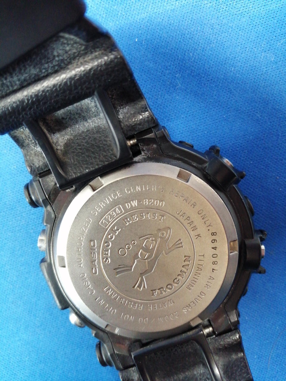G SHOCK FROGMAN Model DW 8200 CASIO