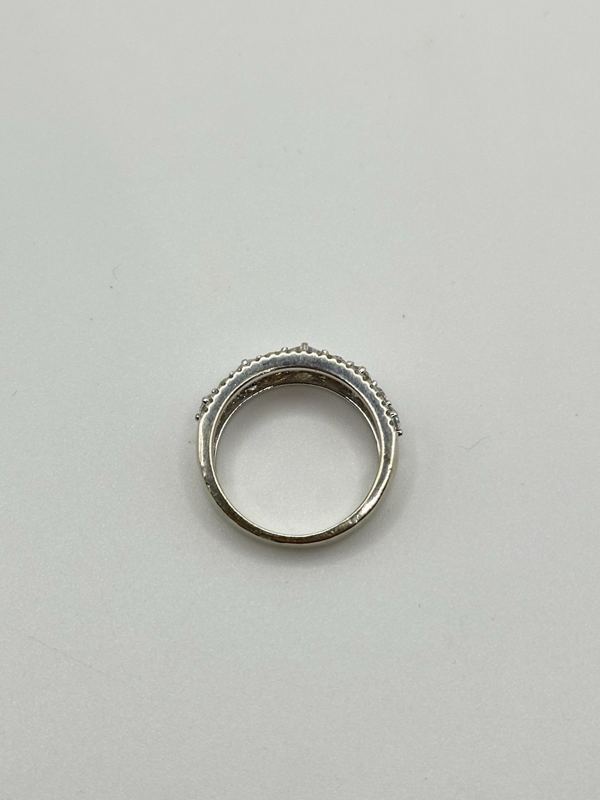 Kay’s The LEO First Light Natural Diamond Anniversary Band Ring 14k White Gold