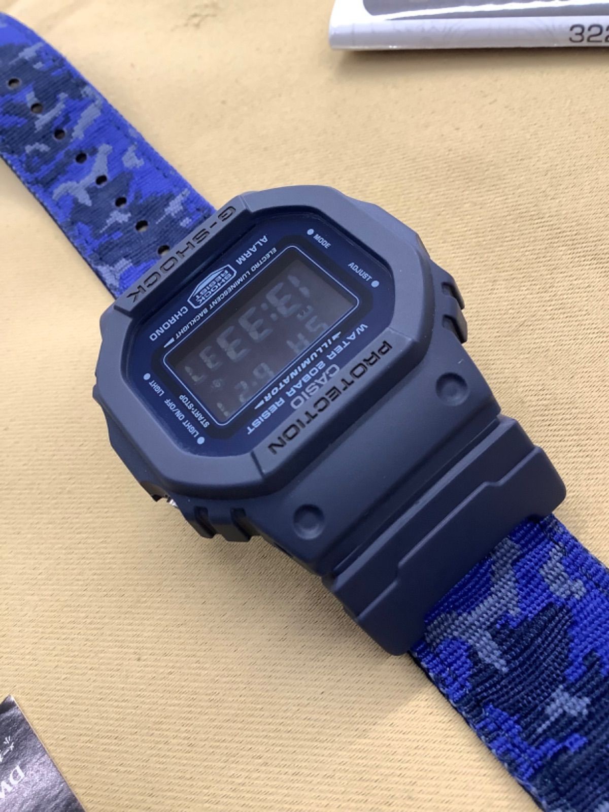 G-SHOCK DW-5600LU-2JF Navy Camouflage