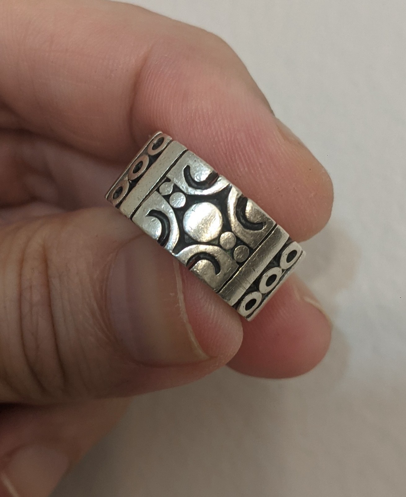 antonio pineda sterling silver ring taxco mexico mexican 7