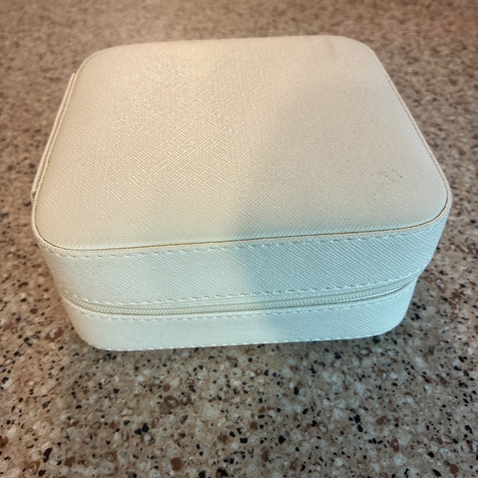 Travel Jewelry Organizer Case Small Portable Jewelry Box w/ Zipper