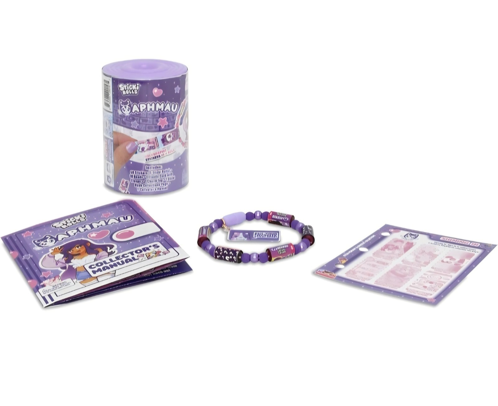 Aphmau Sticki Rolls Wearable Bracelet Capsules Blind Box NEW SEALED