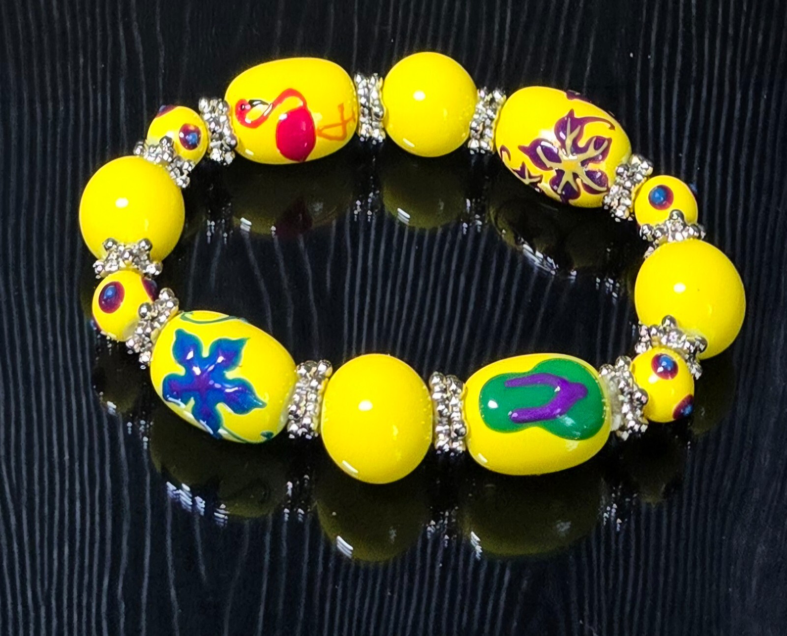 Beach Bracelets Jewelry Wholesale Bracelet COLORFUL 6 pcs Stretch Bracelets