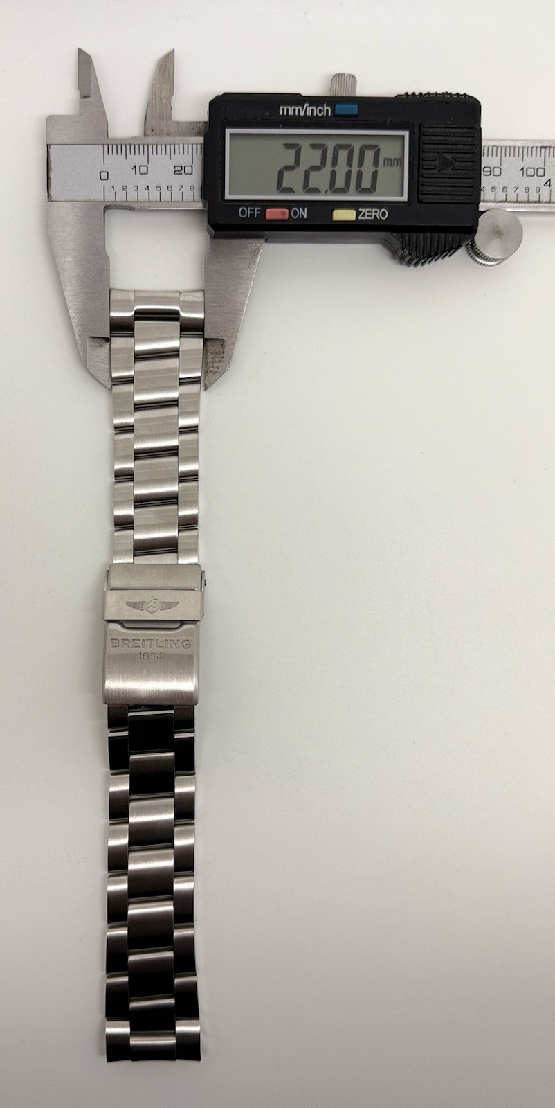 Breitling Colt 173A 22mm Brushed Stainless Steel Watch Bracelet Authentic OEM