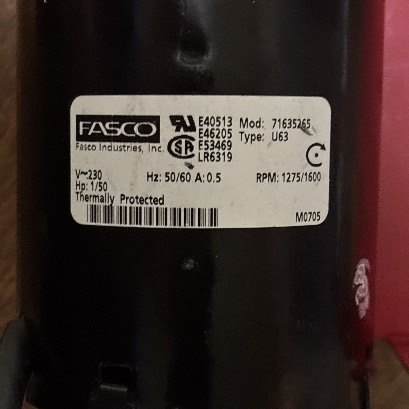 Grobet USA Rotary Tumbler Base 3 lb W/ 230V Fasco Motor No Barrel, Wheels, Cable