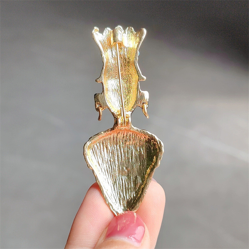 Art Deco Vintage Style Blackamore Brooch