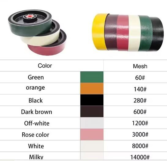 Diamond Lapidary Wheel 6 & 8 Inch Grit 60 to 14000 Opal Premium Cabbing Replacem