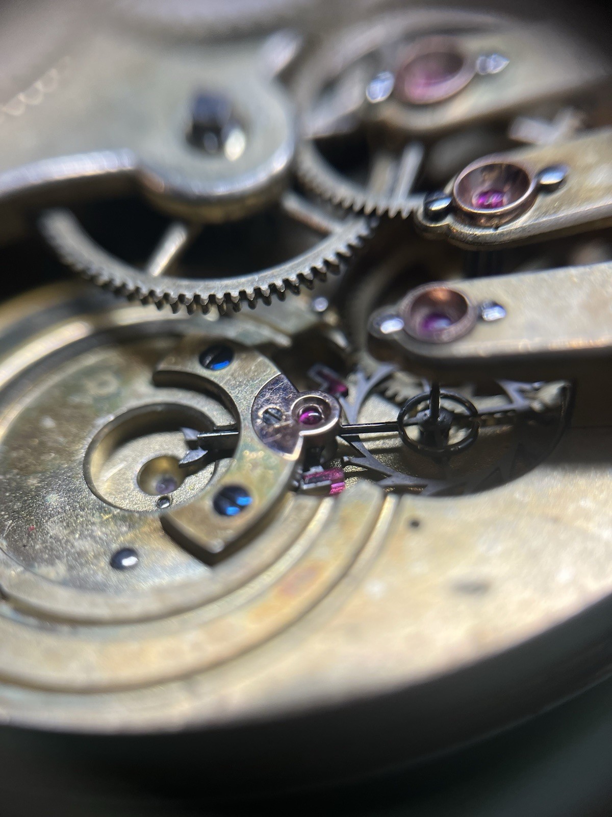 Extremely High Grade Private Label Wolfs Tooth Pocket Watch Movement, See Desc.
