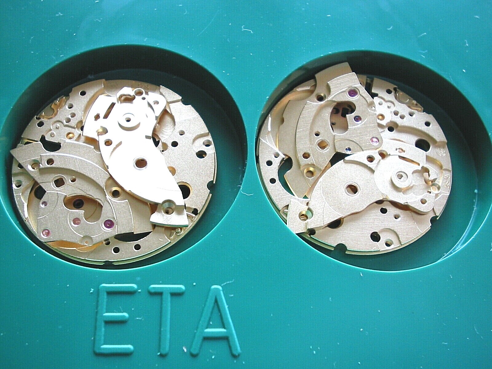 ETA 2846, one new, main plate #100 or one #110 or one #105 in yellow or white