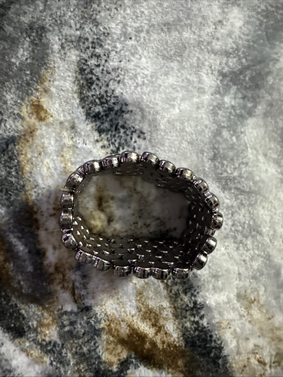 12 Vtg Bracelet Stones Metal Faux Pearl Beads Some Stretchable
