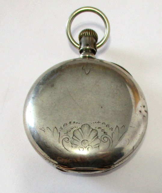 Model 1883 Crescent St., 18s, 15j Hunting Pocket Watch, runs well