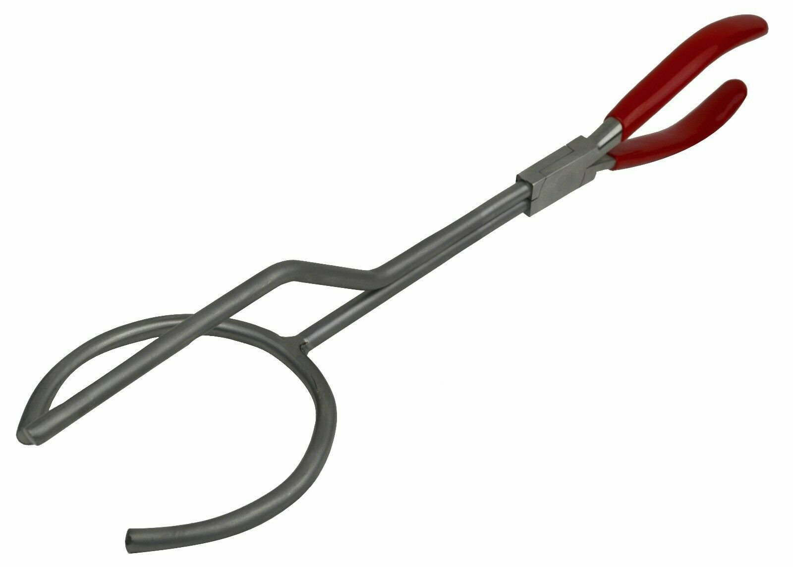 #1 1 KG CRUCIBLE POURING TONGS 13″ LONG CHARGING TONGS HOLDS UP TO 3″ DIA.