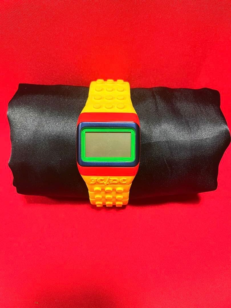 O.D.M JCDC POP HOURS Digital Watch Jean Charles de Castelbajac silicon band