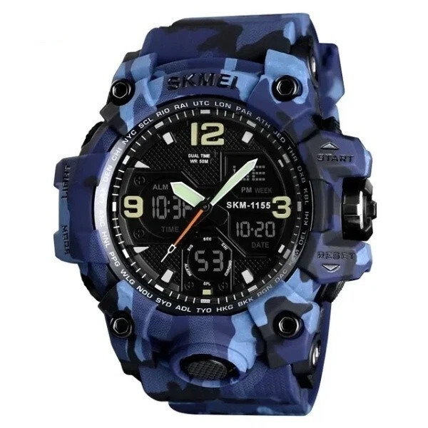 Mens Watch Army Military Analog Digital Waterproof Sport FREE SHIP USA