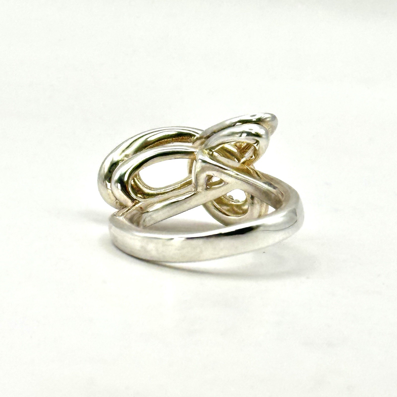 Lagos Caviar Sterling Silver Pirouette Ring Size 7