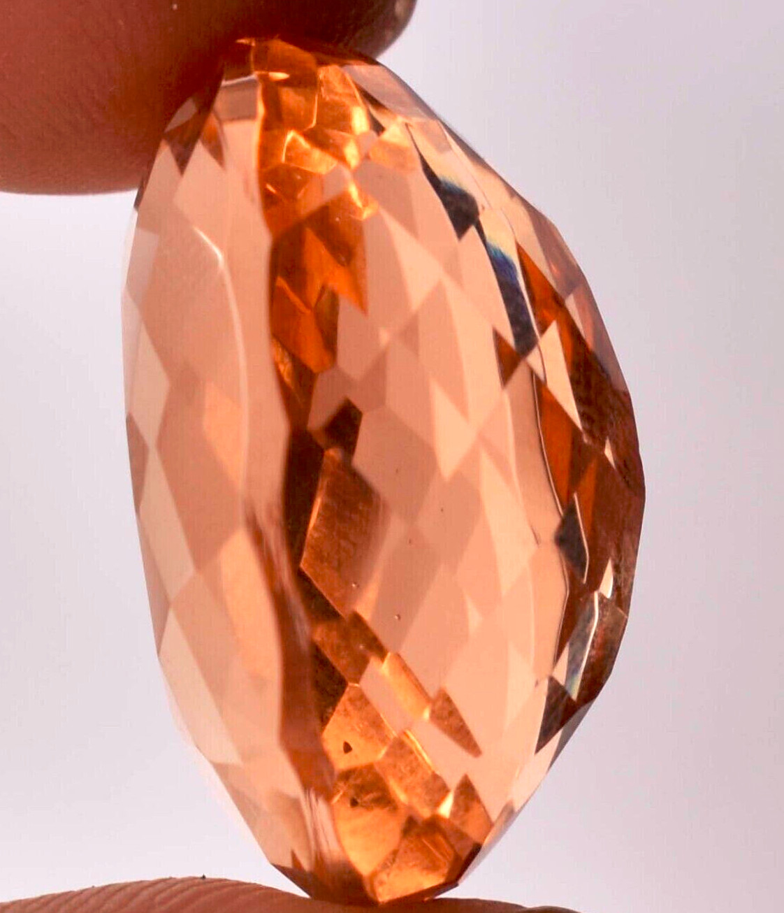 Large Imperial Topaz 92.55 Ct. Oval Cut Loose Gemstone For Ring Pendant Bracelet
