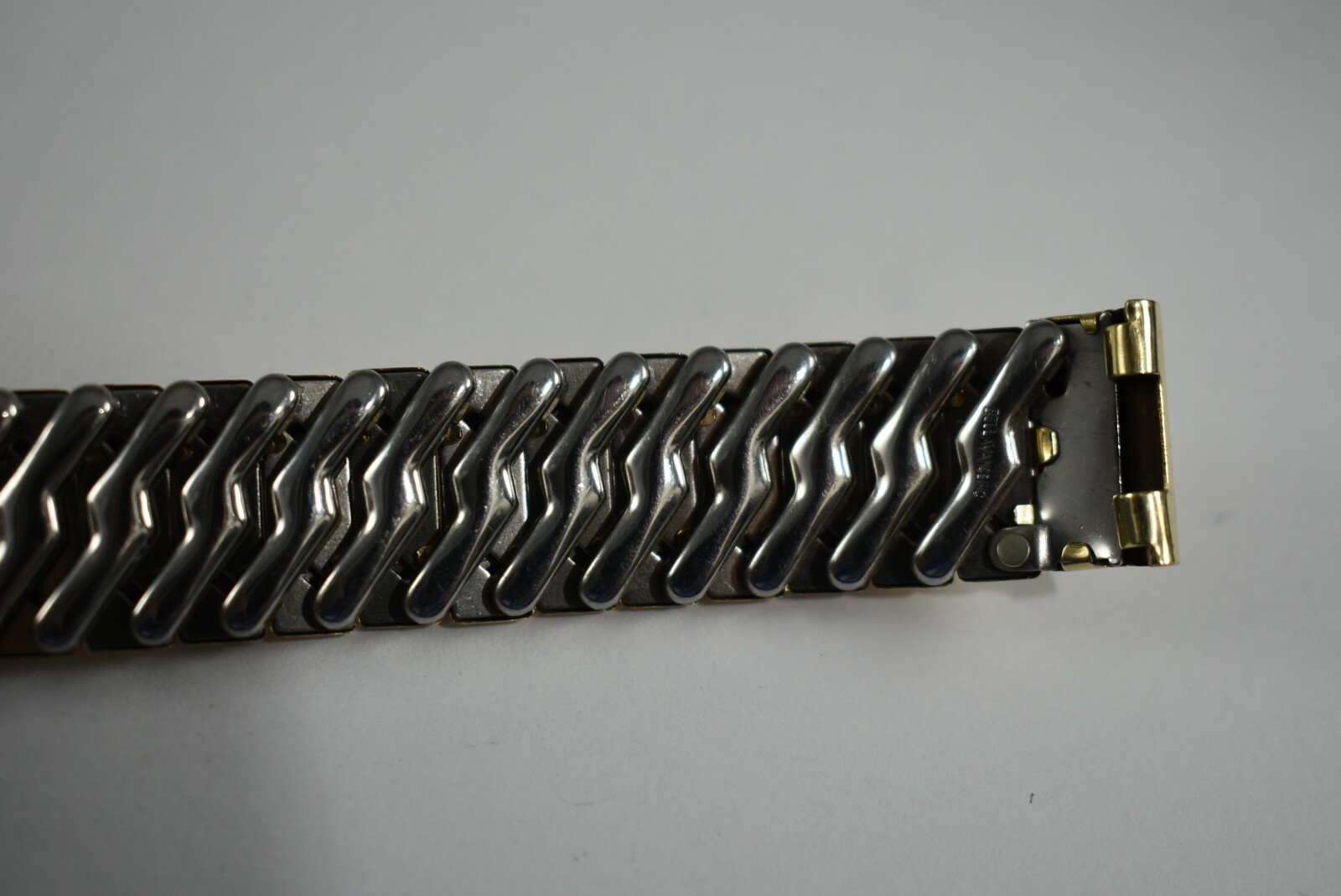 Vintage Bellavance Gold Filled Top Expansion 15.50mm Wrist Watch Band lot.w