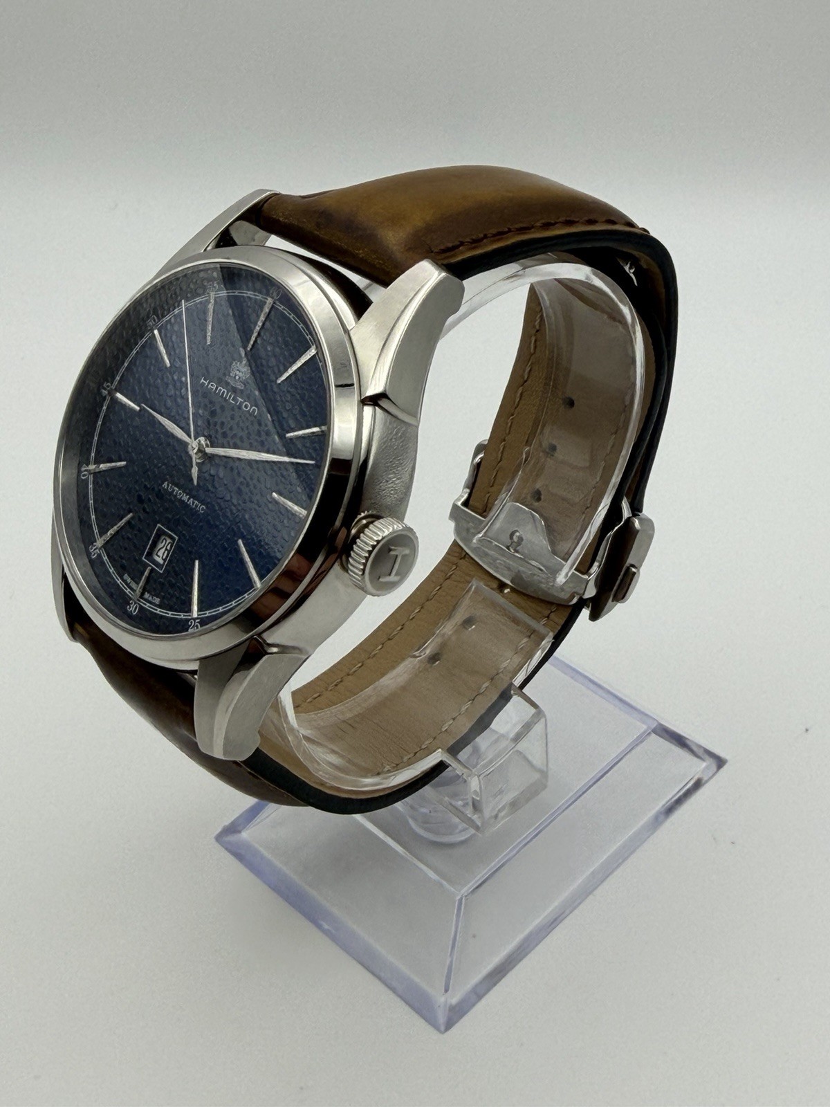 Hamilton Spirit of Liberty Auto H42415541 Blue Dial 42mm Box Automatic H-10, Box