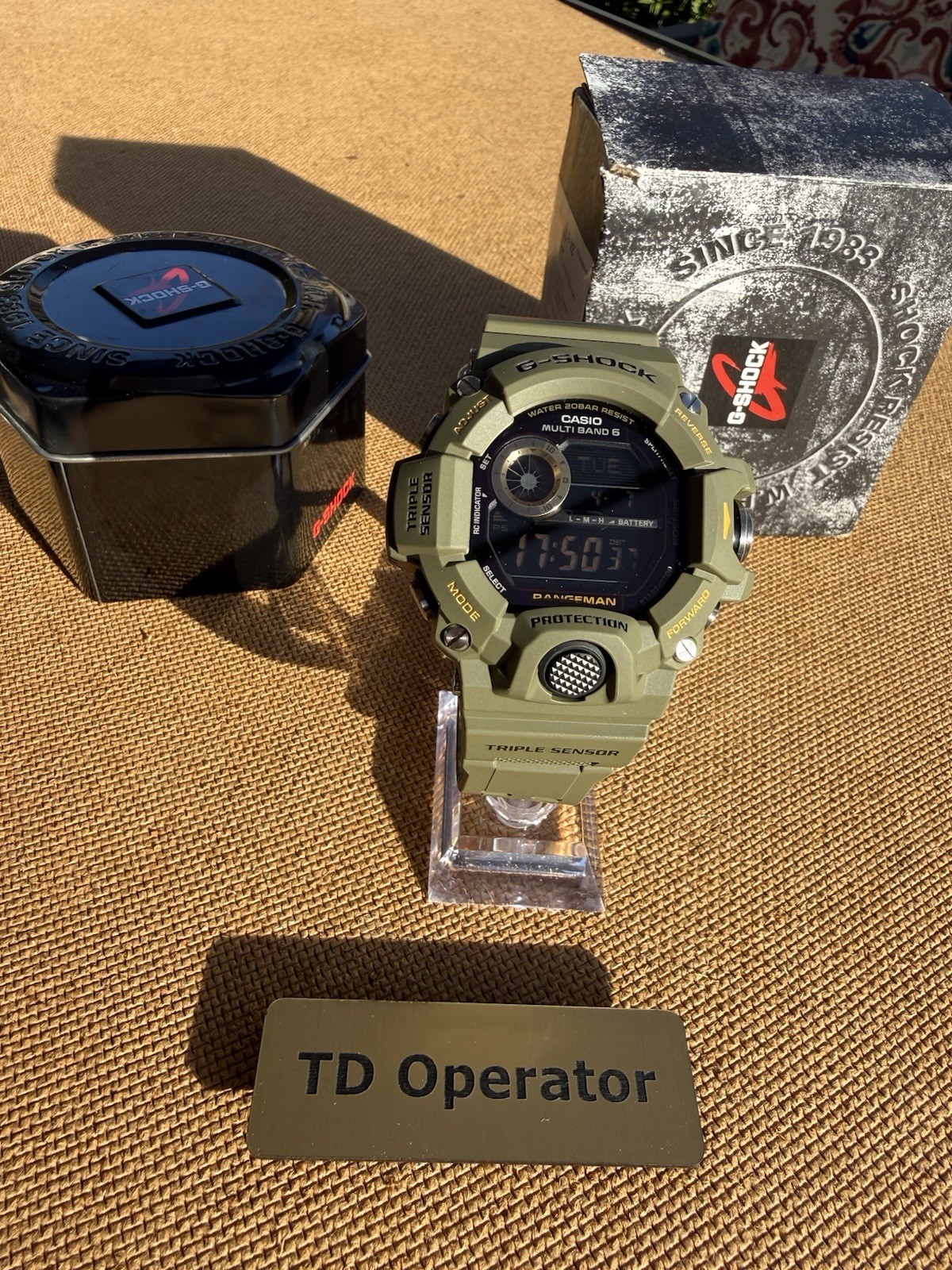 Casio G-Shock GW-9400-3 Rangeman Green