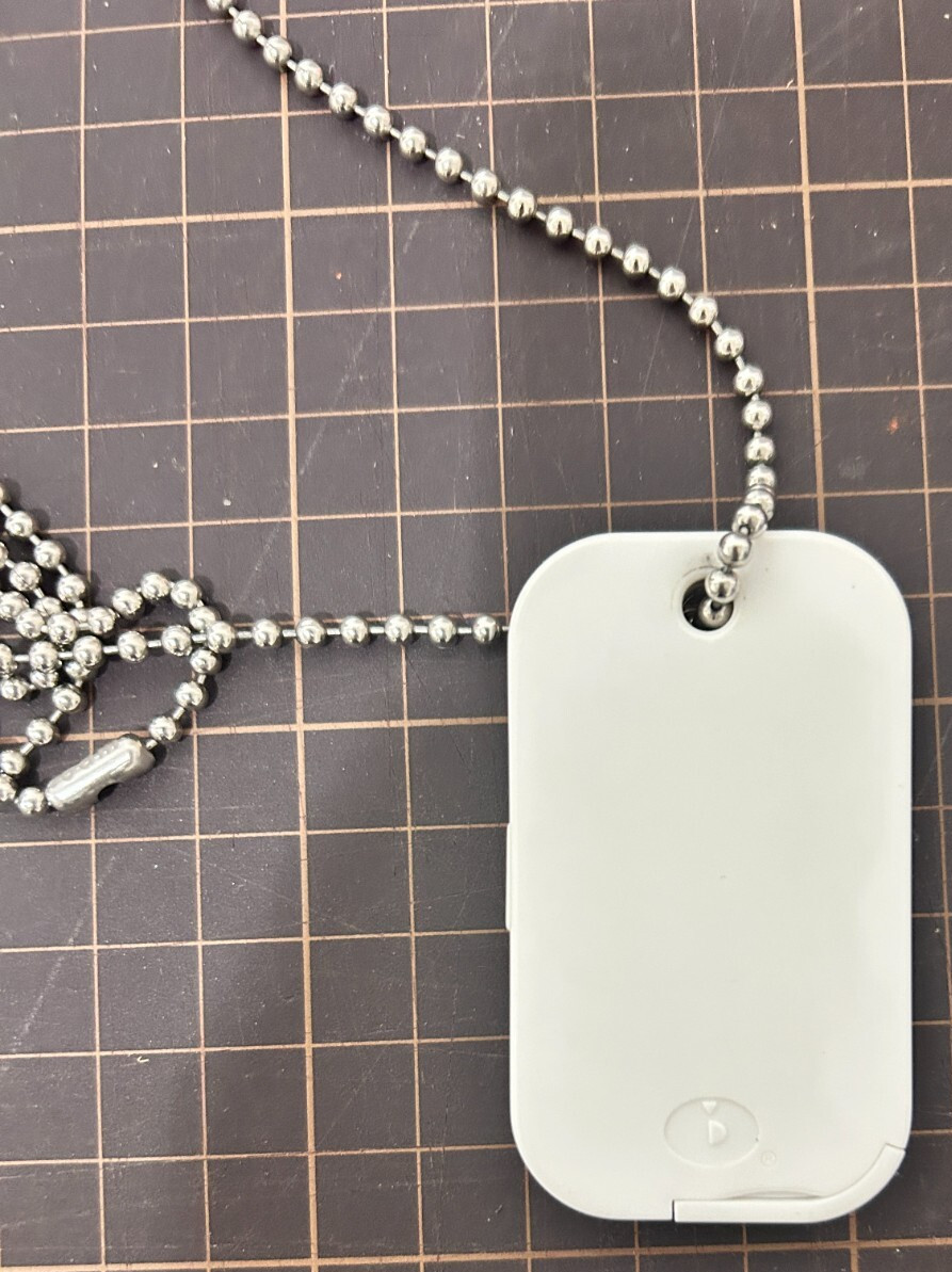 Rare Pendant Watch O.D.M Quartz Digital White – Fashion Accessory – Working