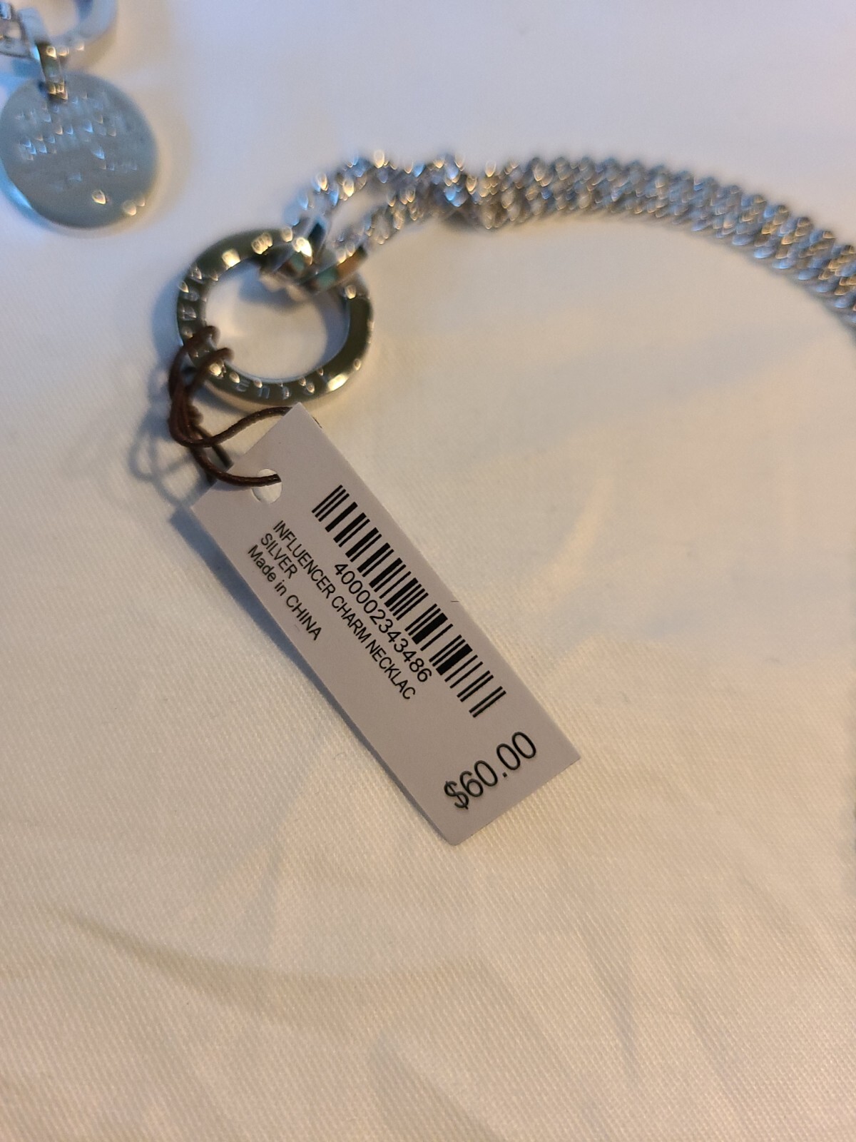 Henri Bendel Influencer Charm Necklace (cc)