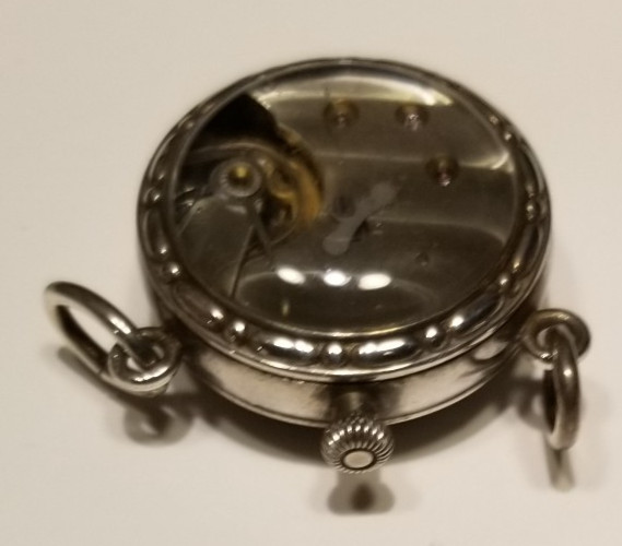 Antique Ladies Silver Watch Crystal Moderate Moderate Ball shape 3 Jewel Swiss?