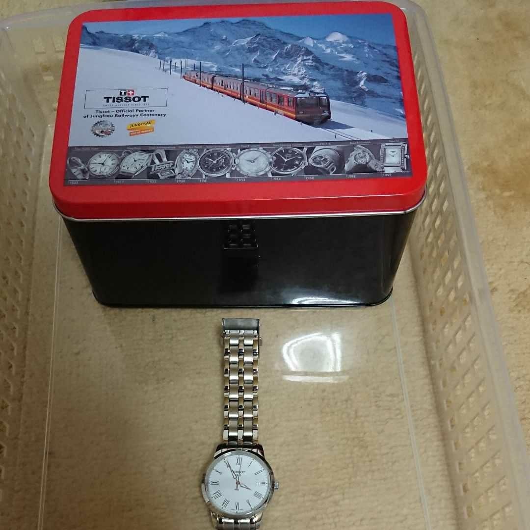 Wristwatch for Men Tissot Classic Jungfrau Railway 100th Anniversary Model + Box