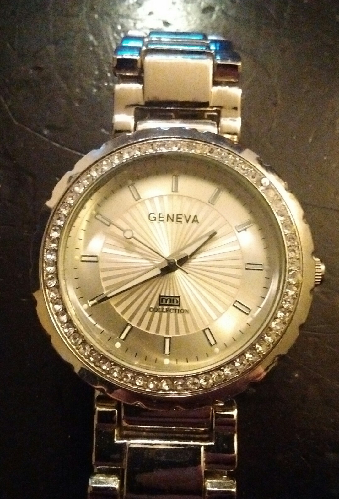 Vtg Geneva MN Collection MN8052 ladies watch, running with new battery
