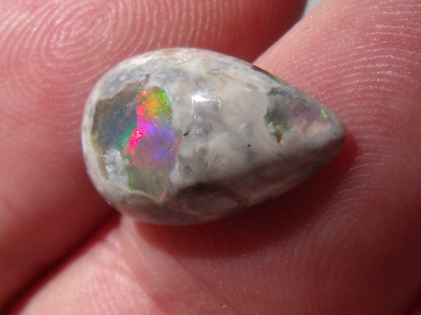 4.76 Ct. Mexican Cantera Fire Opal Cabochon