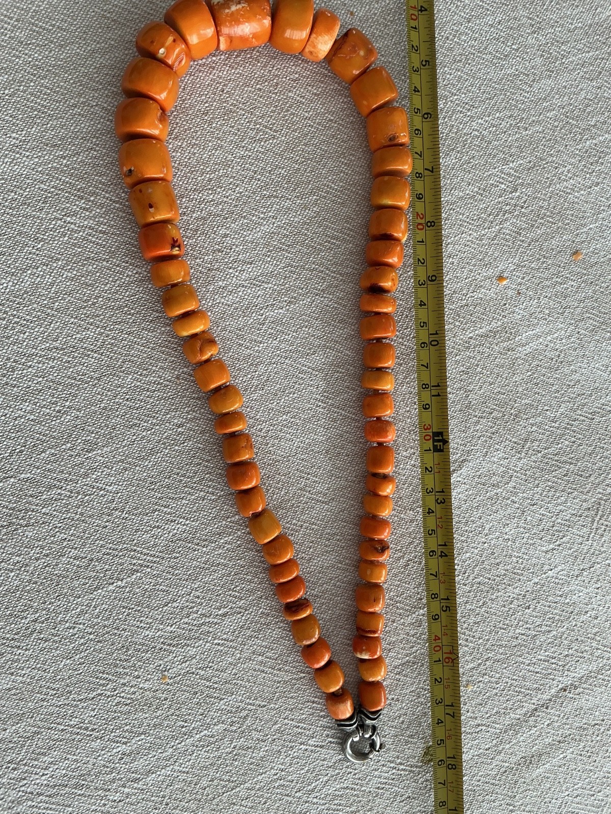 Solid Tibetan Coral Necklace