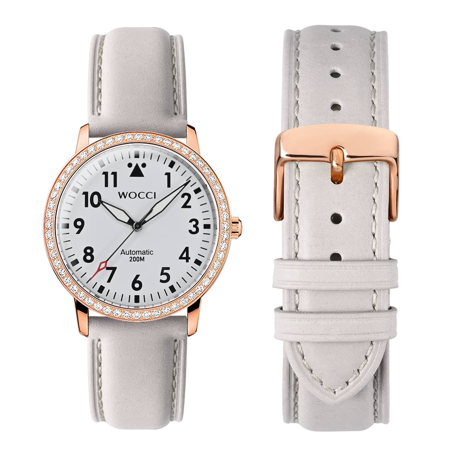 WOCCI Vintage Leather Watch Band 14 15 16 17 18 19 20 21 22 23 24mm Strap