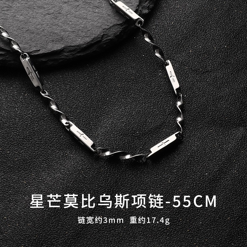 Stainless Thin Rectangle Link Chain Necklace 4Sizes Unisex Layering Cord Jewelry