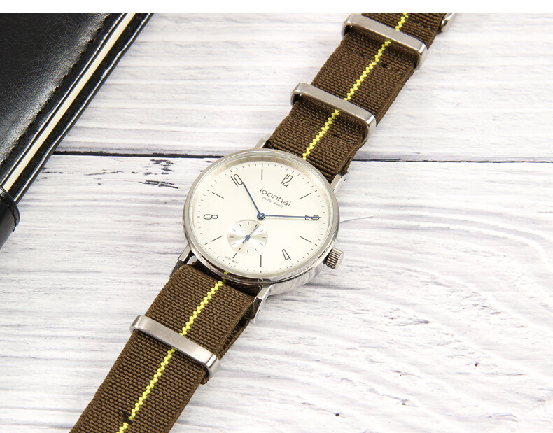 High Quality Nylon Elastic One-piece Watch Band Straps Mens 18 20 22mm Universal