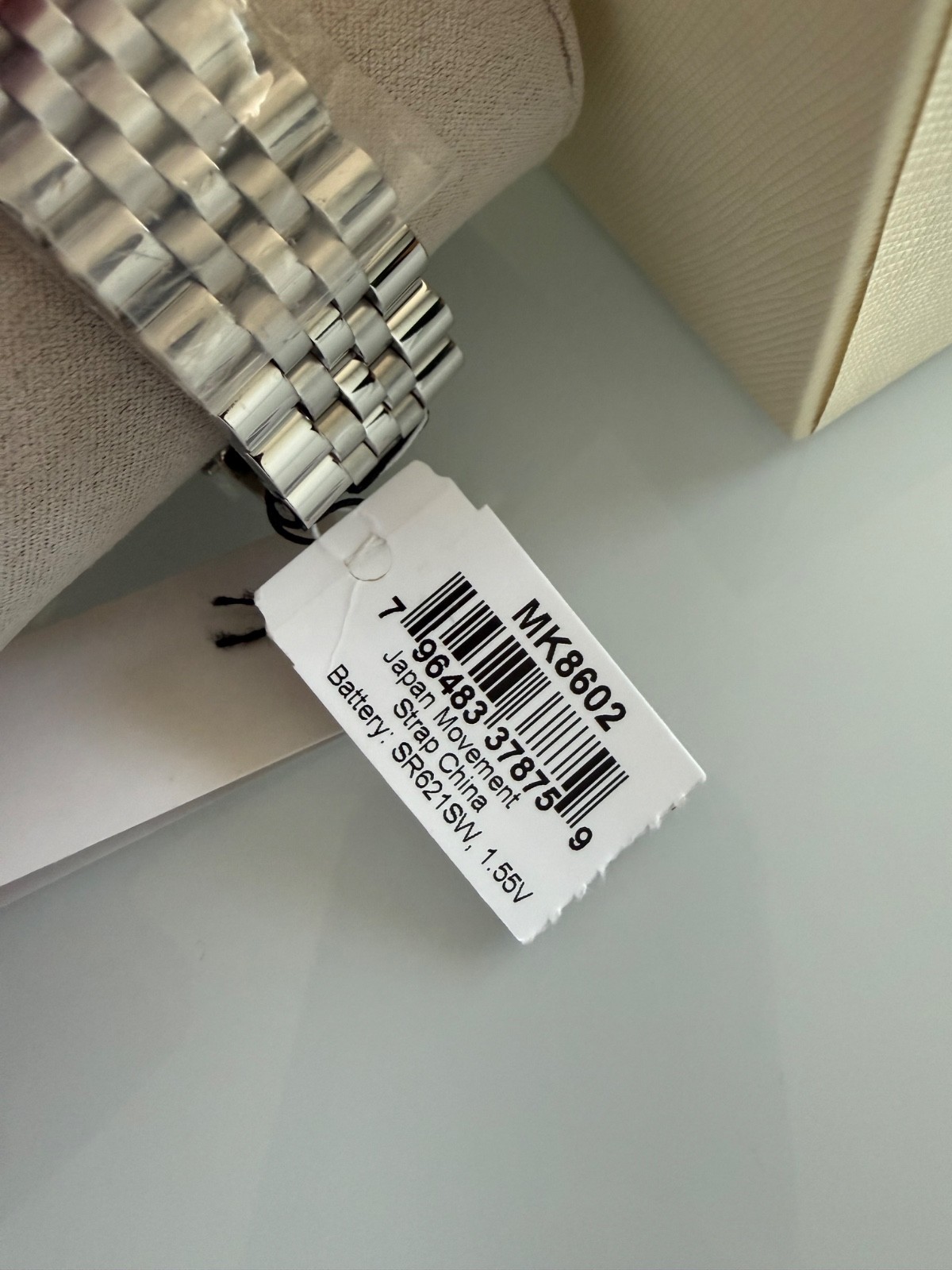 Michael Kors Lexington 44mm Stainless Steel Case and Stainless Steel Band Men’s