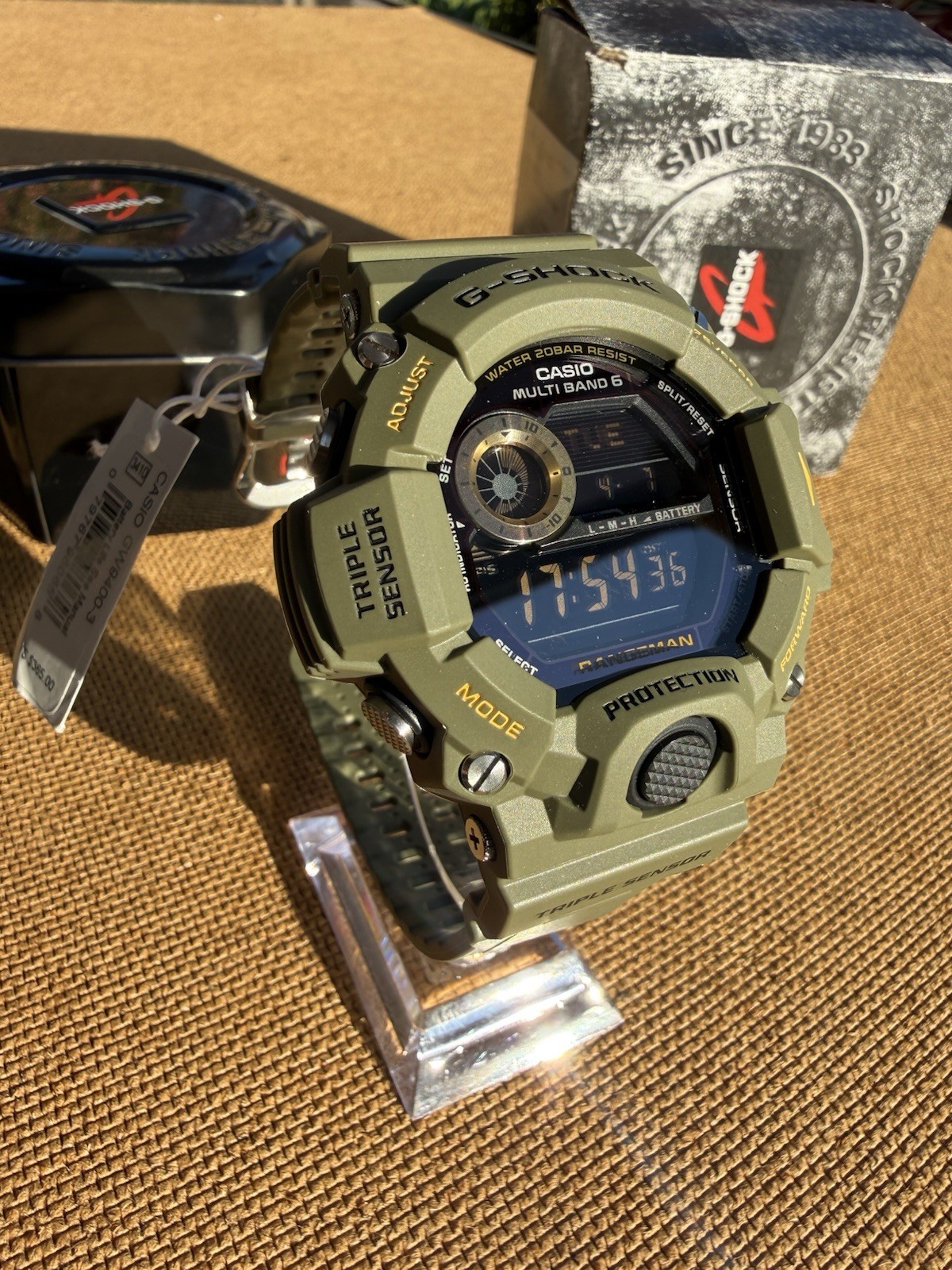 Casio G-Shock GW-9400-3 Rangeman Green