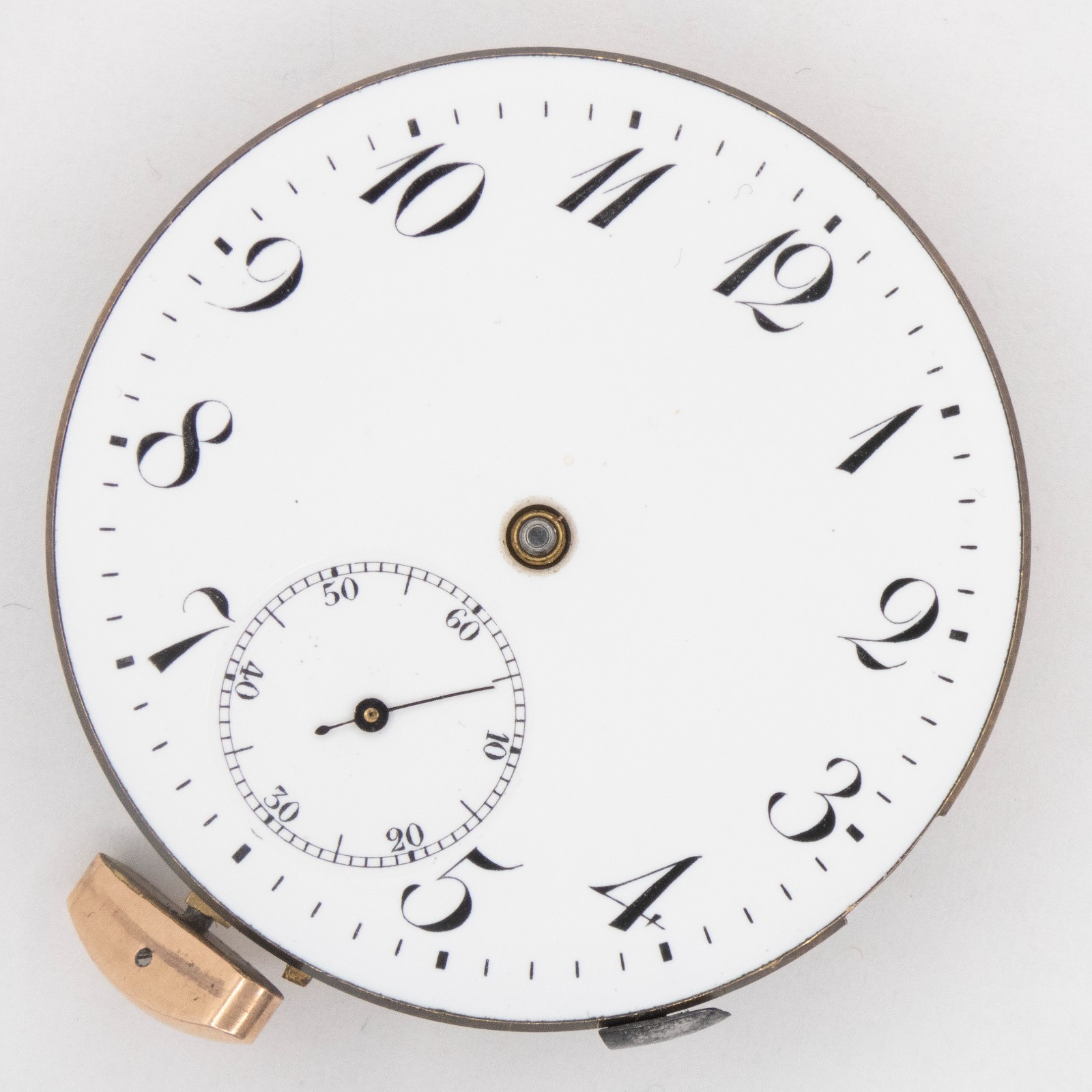 Unsigned Repeater 44.4 x 10.2 mm Antique Pocket Watch Movement