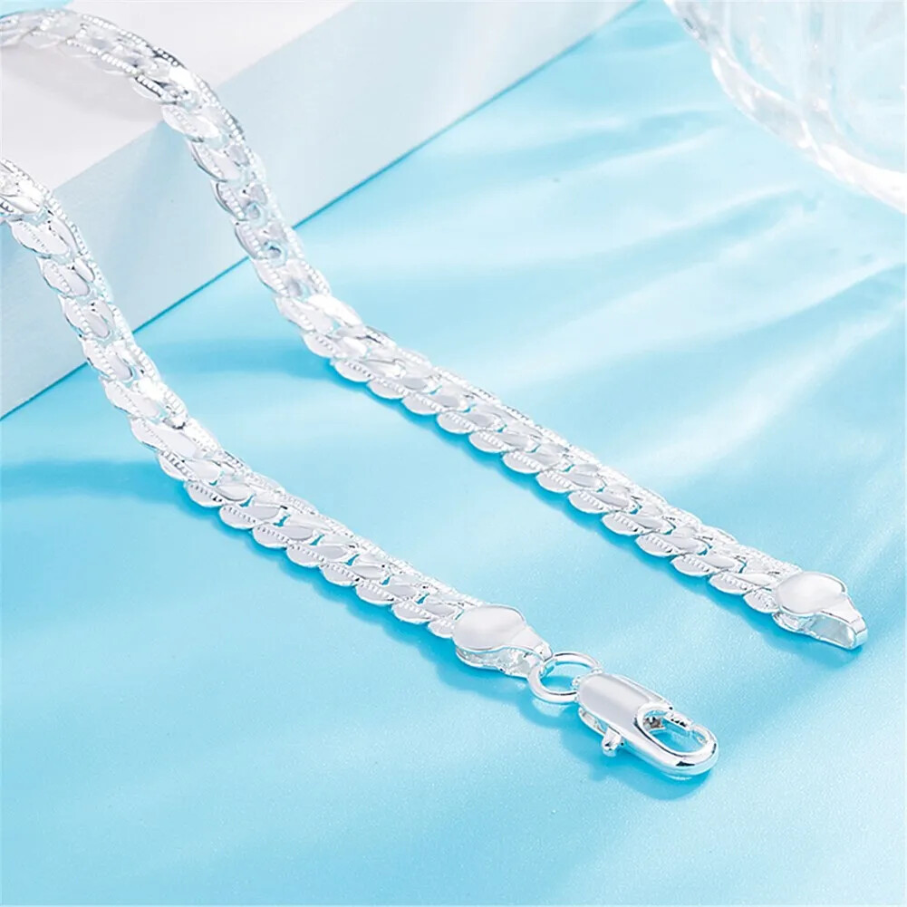 Cadena De Plata 925 Para Hombre TU PUEDES Lucir Elegante Y Atractivo