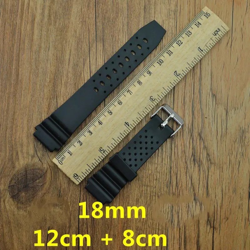 Rubber Watch Strap for Casio Watch Band Sports Diving TUP Strap 18mm 20mm 22mm