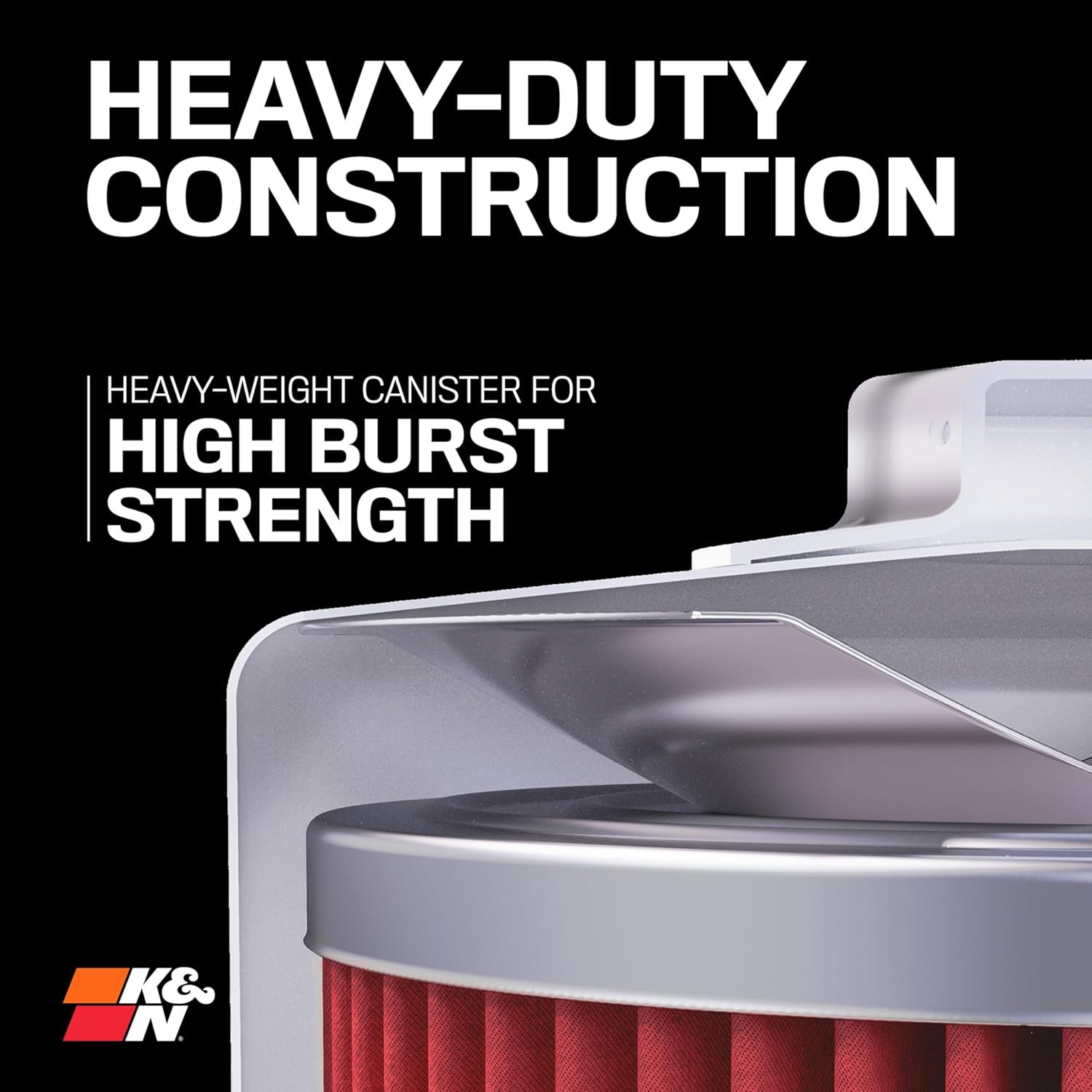 Motorcycle Oil Filter: High Performance, Premium, Designed to Be Used with Synth