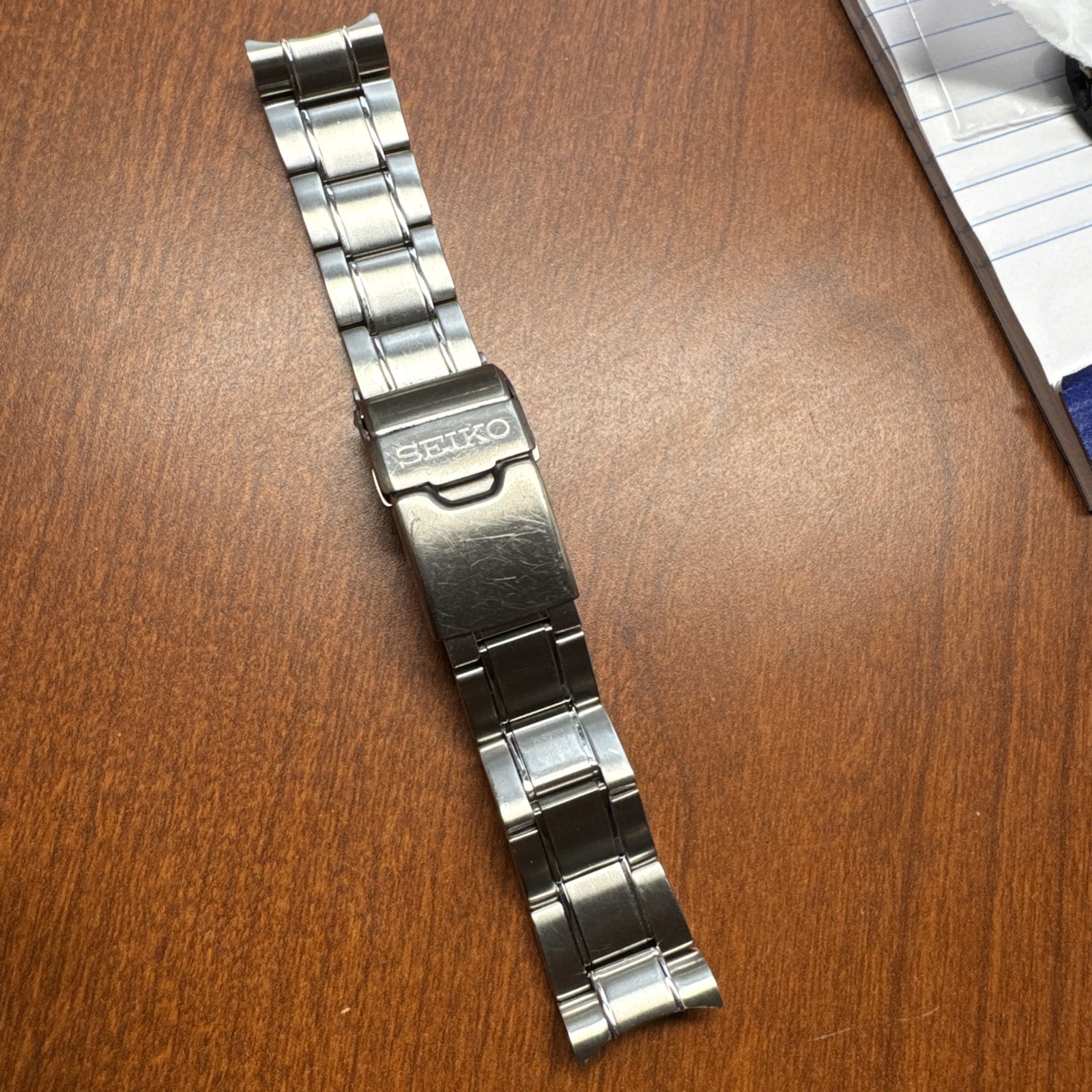 DISCONTINUED OEM Seiko SBDX001 / 8L35-0010 MM300 Stainless Steel Bracelet USED
