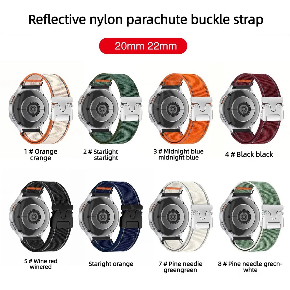 Sports Nylon Band Strap For Huami Amazfit GTS 4 3 2 mini 2e GTR 42 47mm Bip 6/5