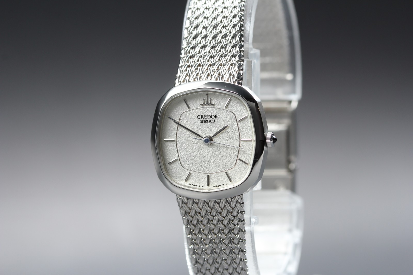 Vintage 1996 [N MINT] SEIKO CREDOR 4J81-5040 Tank Quartz Women’s From JAPAN
