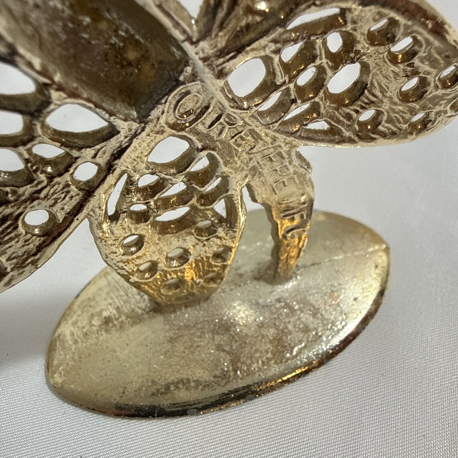 Butterfly Pierced Earring Holder Free Standing Metal Revere MF Brand