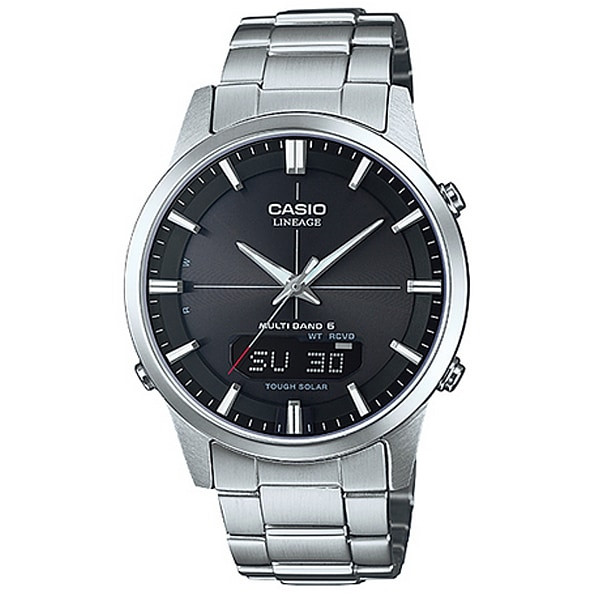 Casio Lineage LCW-M170D-1AJF Men’s Watch Solar Radio Stainless Steel Black New