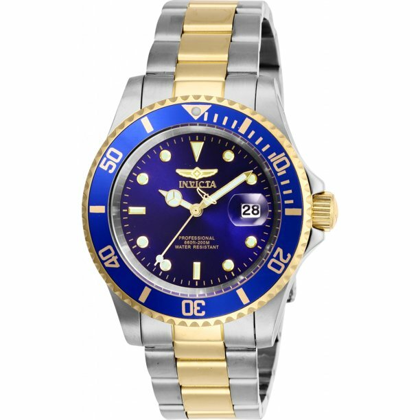 Mens Wrist Watch Time Quartz Minutes Water Resistance Rotating Stainless Steel