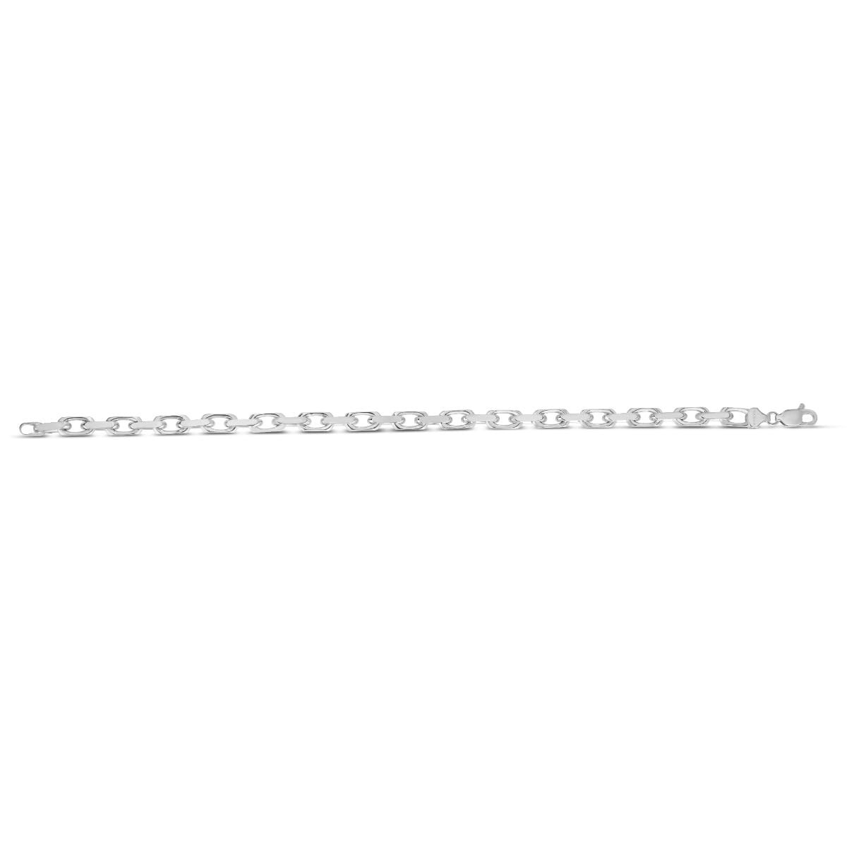 Floreo .925 Sterling Silver 5mm Solid French Cable Chain Necklace