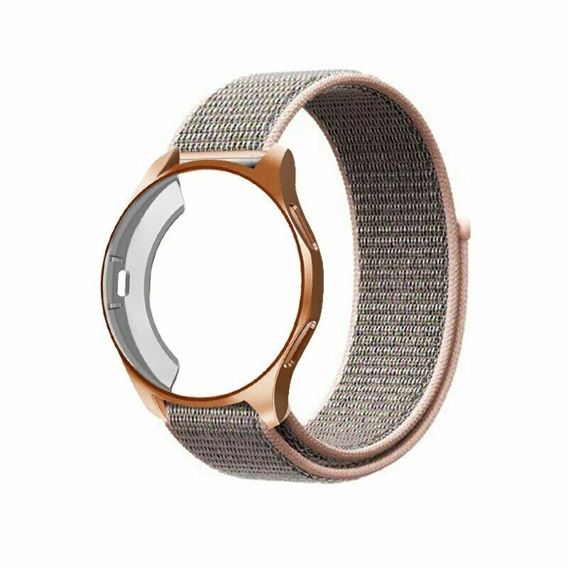 Nylon Sport watch band+Case For Samsung Galaxy watch7 6 5 4 Classic 40-46mm