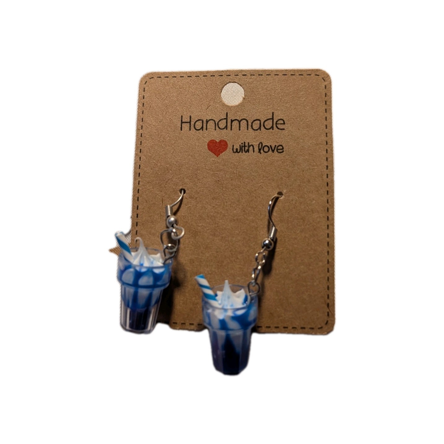 Handmade Dangle Earrings Multicolor Food Theme for Women of all ages