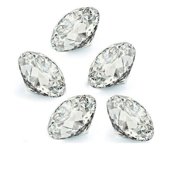 0.20 Ct Round CVD 1.3mm Loose Diamond (Color-G-H Clarity-VS-SI) Lot Of 20 Pcs